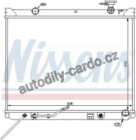 Chladič motoru NISSENS 66682