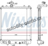 Chladič motoru NISSENS 63014A