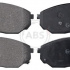 Sada brzdových destiček A.B.S. 37364