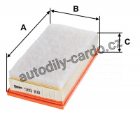 Vzduchový filtr VALEO 585100