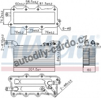 Chladič turba NISSENS 96122