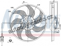 Ventilátor chladiče NISSENS 85194