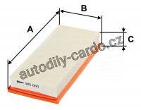 Vzduchový filtr VALEO (585050)