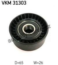 Vratná / vodící kladka, klínový žebrový řemen SKF VKM 31303