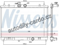 Chladič motoru NISSENS 68741