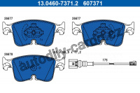 Sada brzdových destiček ATE 13.0460-7371 (607371) Sada brzdových destiček ATE 13.0460-7371 (607371)
