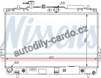 Chladič motoru NISSENS 67480