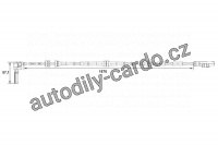 Snímač, počet otáček kol BOSCH (BO 0265007487)