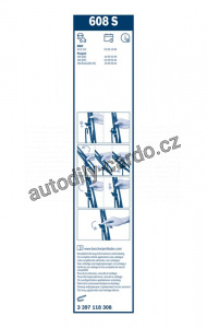 Sada stěračů BOSCH (BO 3397118308) - 600mm + 550mm