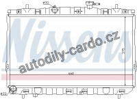 Chladič motoru NISSENS 67494