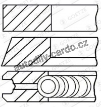 Sada pístních kroužků GOETZE 08-432300-10