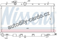Chladič motoru NISSENS 67709