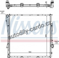Chladič motoru NISSENS 60789A