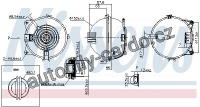 Vyrovnávací nádoba, chladicí kapalina NISSENS 996117