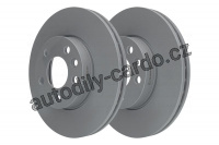 Brzdový kotouč ATE 24.0125-0114 (AT 425114) - FORD, SEAT, VW