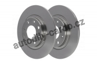 Brzdový kotouč ATE 24.0110-0183 (AT 410183) - CITROËN, PEUGEOT