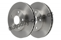 Brzdový kotouč ATE 24.0125-0129 (AT 425129) - TOYOTA