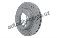 Brzdový kotouč ATE 24.0132-0143 (AT 432143) - PORSCHE