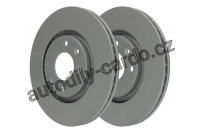 Brzdový kotouč ATE 24.0122-0142 (AT 422142) - CITROËN, PEUGEOT