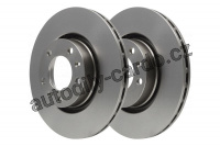 Brzdový kotouč ATE 24.0122-0141 (AT 422141) - CITROËN, PEUGEOT