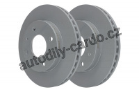 Brzdový kotouč ATE 24.0124-0136 (AT 424136) - MITSUBISHI, VOLVO