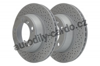 Brzdový kotouč ATE 24.0124-0176 (AT 424176) - PORSCHE