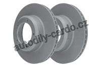 Brzdový kotouč ATE 24.0124-0143 (AT 424143) - LAND ROVER