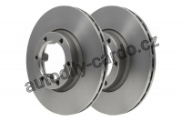 Brzdový kotouč ATE 24.0120-0130 (AT 420130) - MITSUBISHI