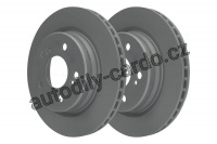 Brzdový kotouč ATE 24.0124-0188 (AT 424188) - MERCEDES-BENZ