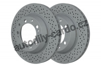 Brzdový kotouč ATE 24.0124-0183 (AT 424183) - PORSCHE