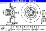 Brzdový kotouč ATE 24.0111-0183 (AT 411183)