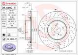 Brzdový kotouč BREMBO 09.A300.11 - LEXUS