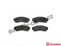 Sada brzdových destiček BREMBO P52019 - ROVER Sada brzdových destiček BREMBO P52019 - ROVER