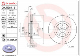 Brzdový kotouč BREMBO 09.N284.21 - FORD