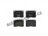 Sada brzdových destiček BREMBO P36001 - ASTON MARTIN, MERCEDES-BENZ