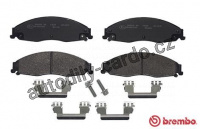 Sada brzdových destiček BREMBO P09011 - CADILLAC Sada brzdových destiček BREMBO P09011 - CADILLAC