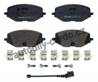 Sada brzdových destiček BREMBO P85182 Sada brzdových destiček BREMBO P85182