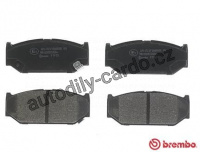 Sada brzdových destiček BREMBO P79031 - SUZUKI Sada brzdových destiček BREMBO P79031 - SUZUKI