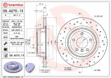 Brzdový kotouč BREMBO 09.A270.1X