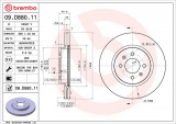 Brzdový kotouč BREMBO 09.D880.11