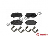 Sada brzdových destiček BREMBO P30045 Sada brzdových destiček BREMBO P30045