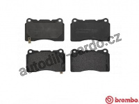 Sada brzdových destiček BREMBO P54039 - MITSUBISHI, SUBARU Sada brzdových destiček BREMBO P54039 - MITSUBISHI, SUBARU