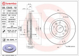 Brzdový kotouč BREMBO 09.C545.11 - NISSAN, RENAULT