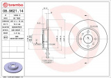 Brzdový kotouč BREMBO 08.9621.14 - ALFA ROMEO, FIAT, LANCIA
