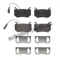 Sada brzdových destiček BREMBO P23184 - ALFA ROMEO Sada brzdových destiček BREMBO P23184 - ALFA ROMEO