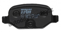 Sada brzdových destiček TRW GDB1384 - FIAT PUNTO