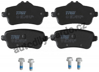 Sada brzdových destiček TRW (GDB1947)