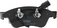 Sada brzdových destiček TRW GDB1553 - AUDI A8, VW PHAETON