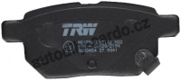 Sada brzdových destiček TRW GDB3454 - TOYOTA AURIS 07-