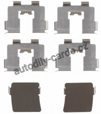 Sada brzdových destiček TRW GDB3419 - HYUNDAI SANTA FE